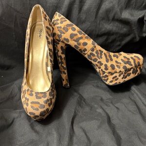 Mossimo Supply Co. Animal Print Heels
